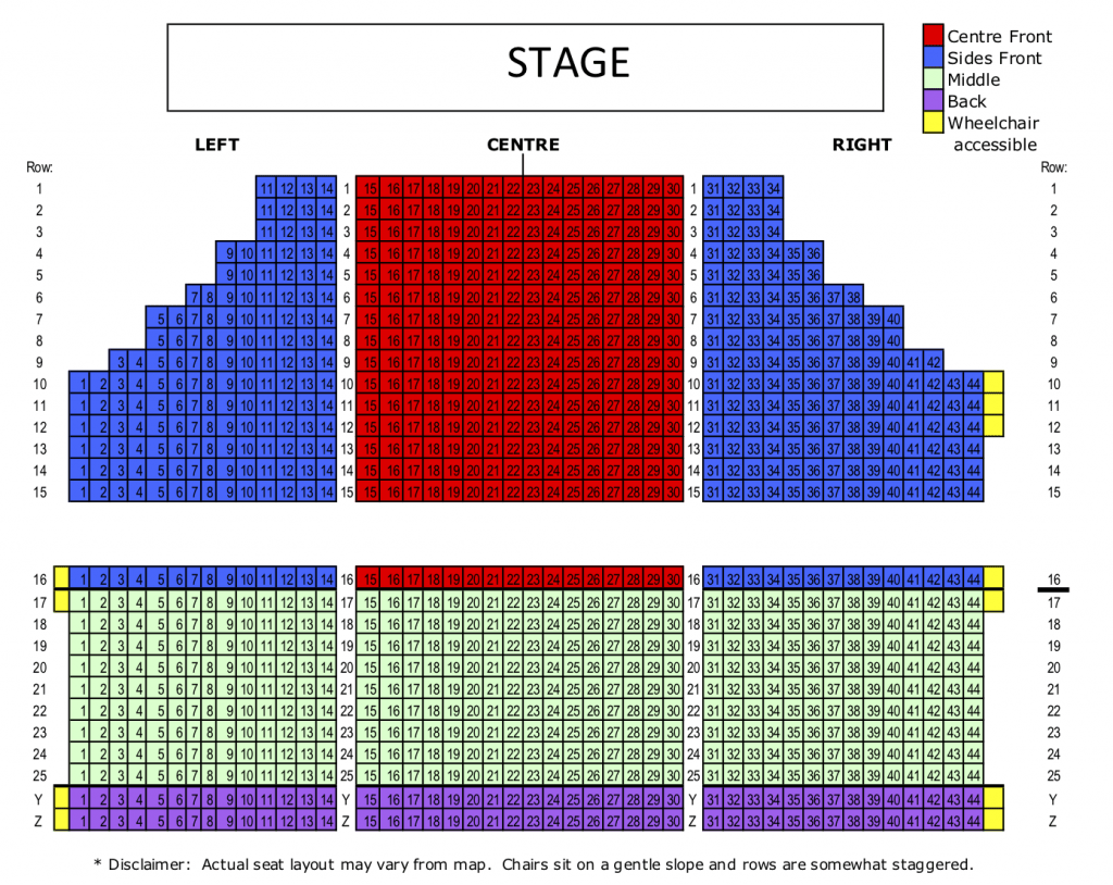 Stanley Theatre Seating Chart Vancouver Bc